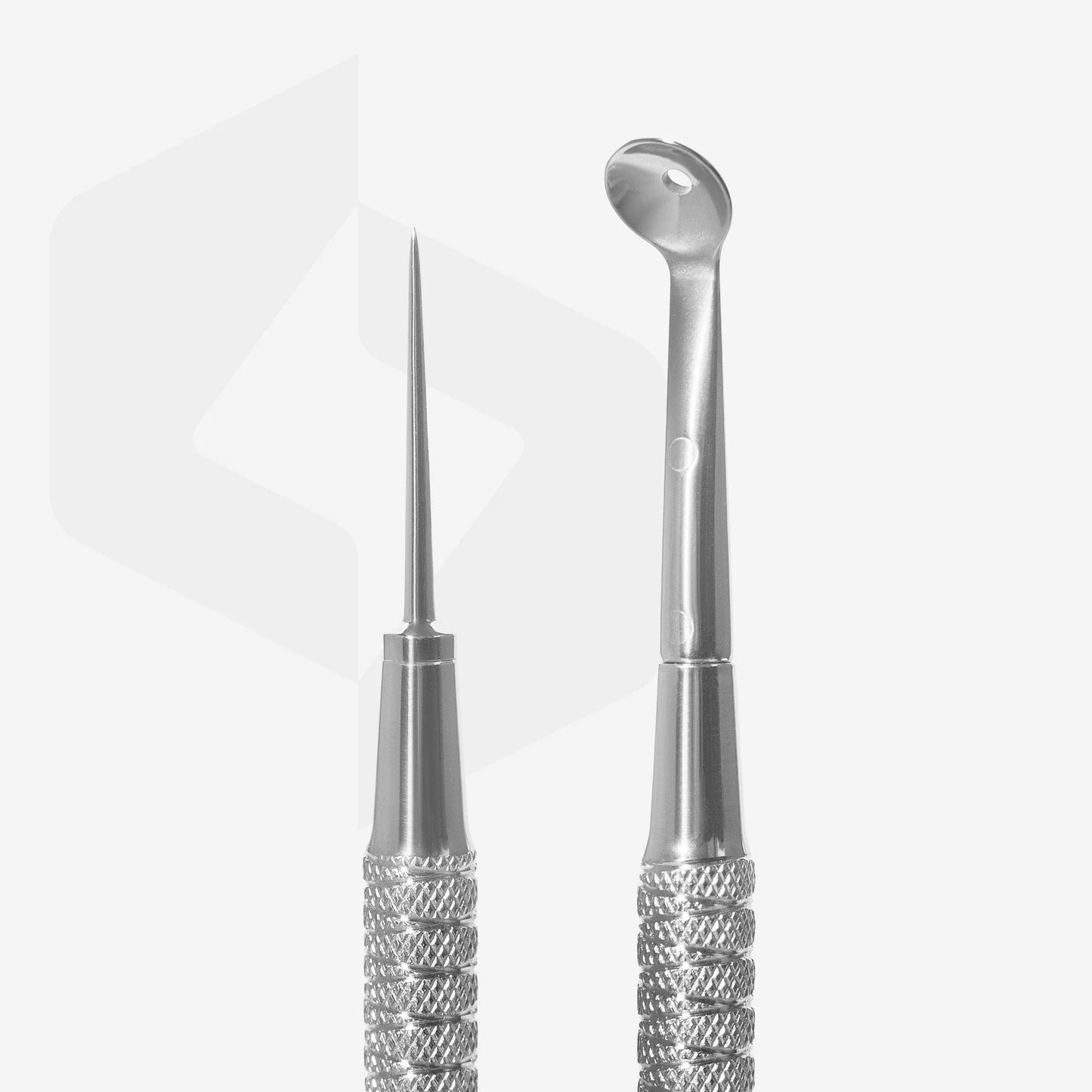 Staleks Cosmetology Double-Ended Tool EXPERT 20 TYPE 4 (Uno Spoon and Vidal Needle Straight)