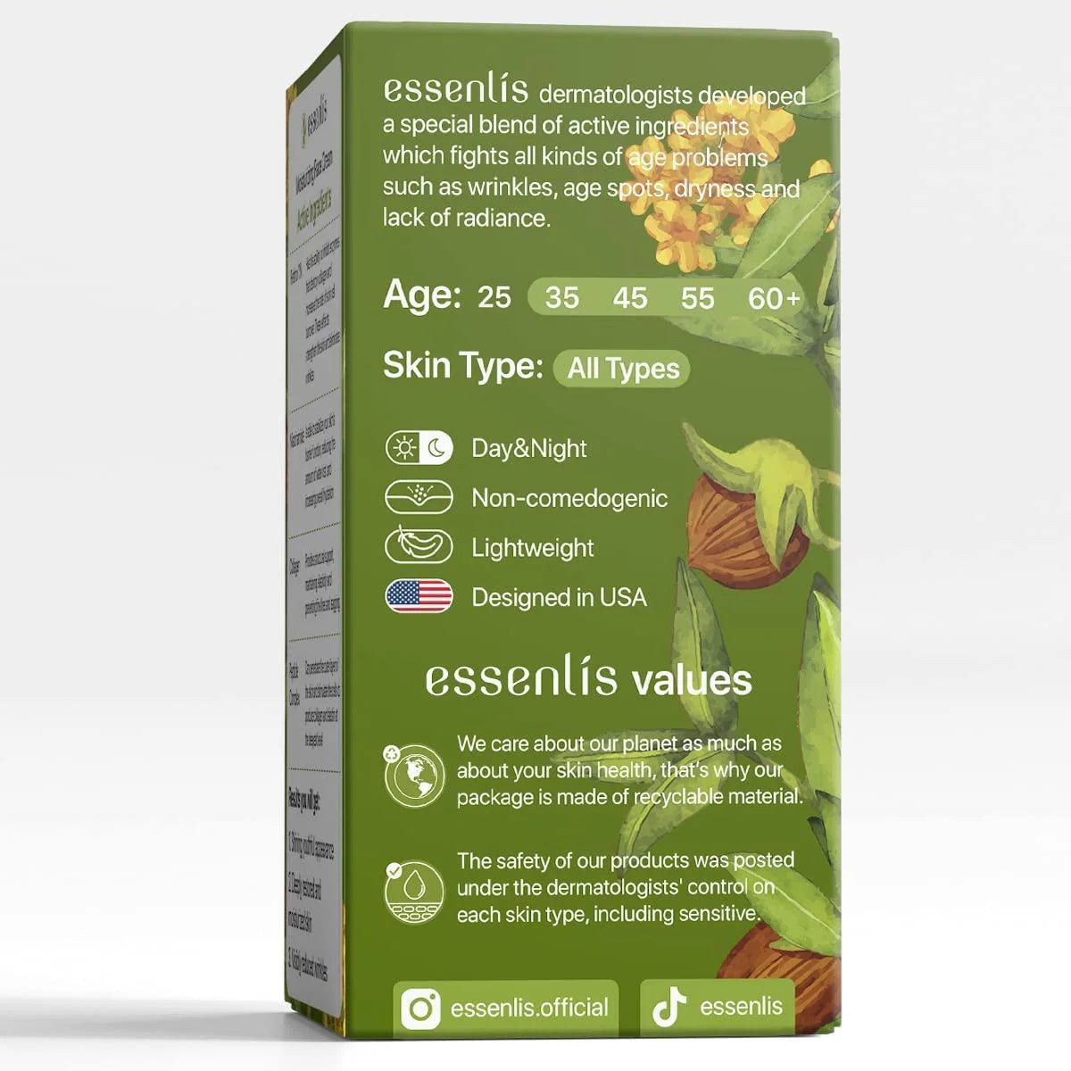 Retinol Cream for Face anti Aging Face Moisturizer with Collagen & Hyaluronic