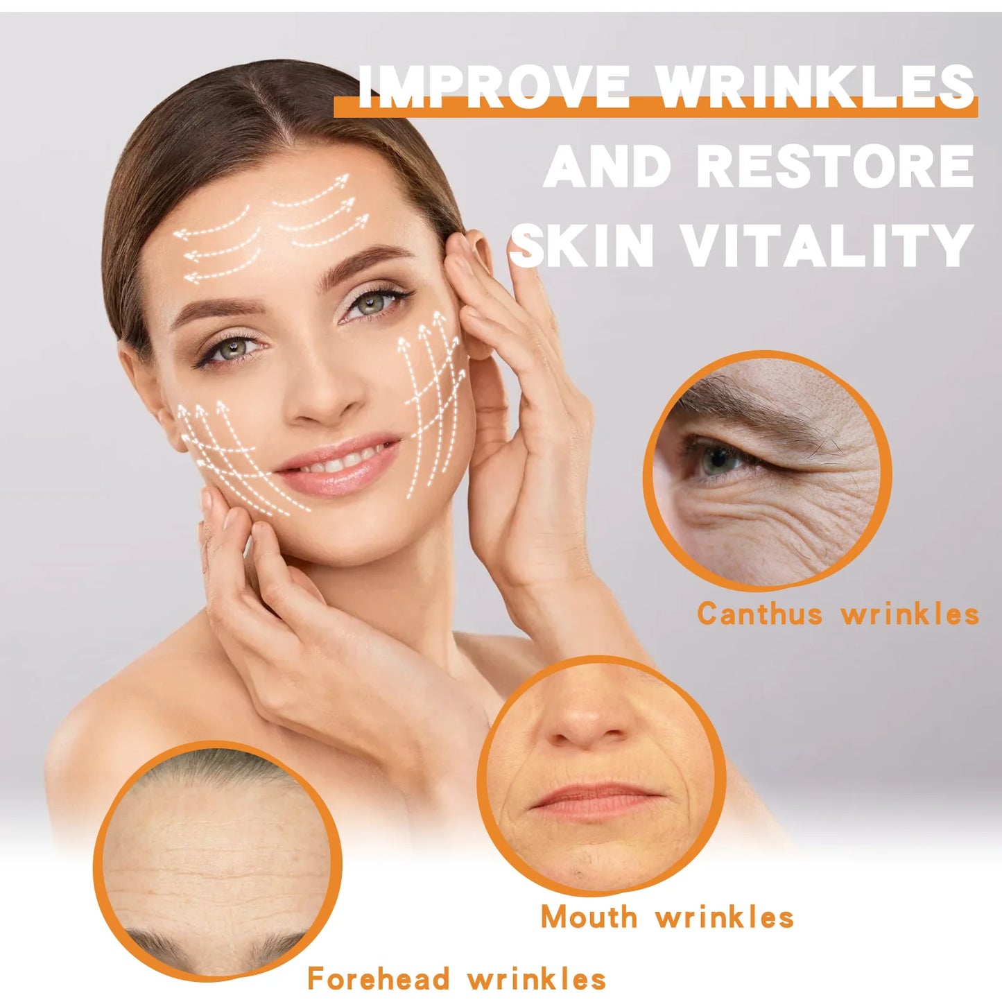 Youthful Glow Deer Peptide Complex Kit Reduces Wrinkles, Anti-Aging, Hydrates & Tightens Face Skin