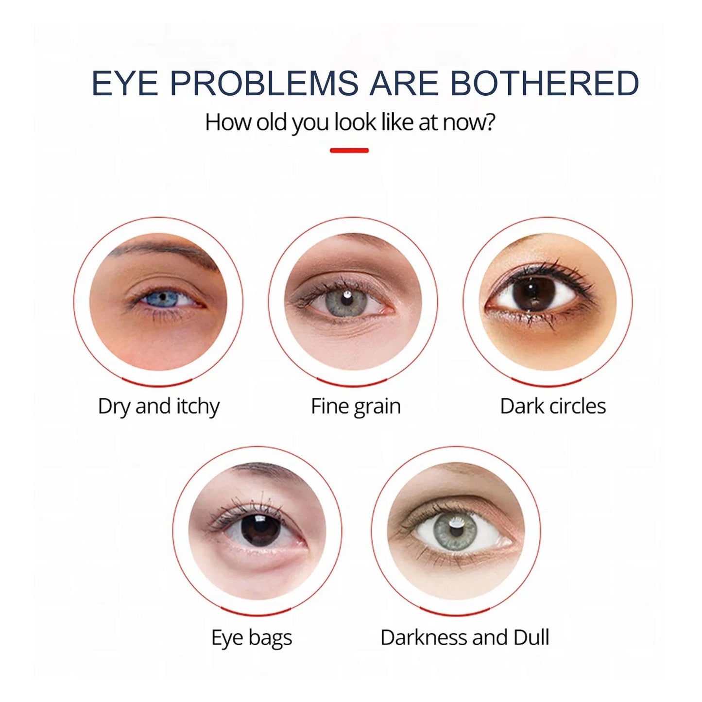 Gentlemen'S Revitalizing Eye Serum for Dark Circles, Smoothing Wrinkles, Hydrating Under-Eye Bags