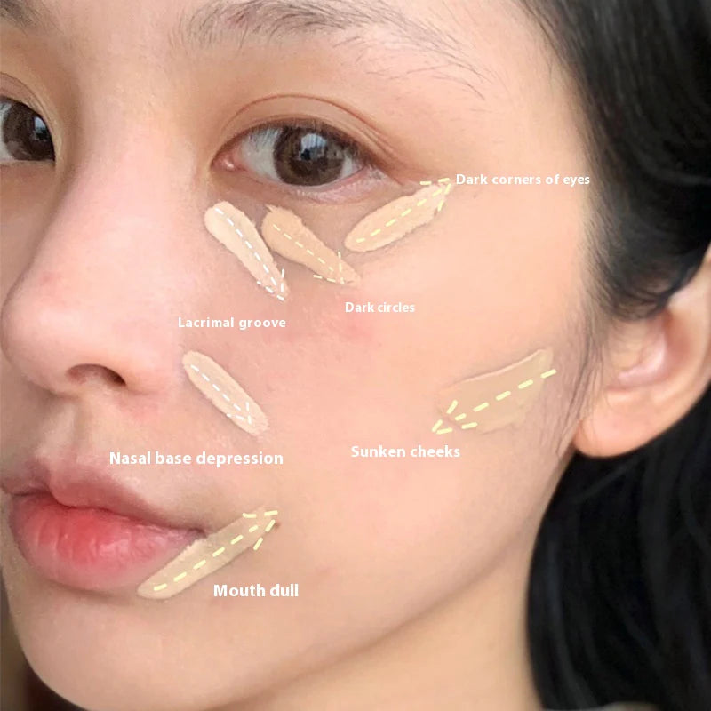 Camouflage Veil Blemish Spots Shadows