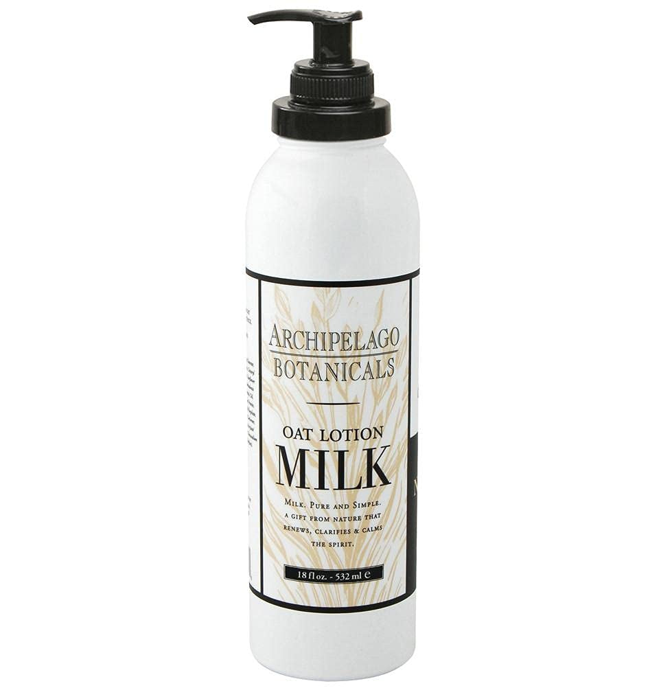 Oat Milk Lotion, Nurturing and Soothing Daily Moisturizer for Dry or Sensitive Skin, Hydrating Body Lotion, Paraben-Free, Phthalate-Free, 18 Oz
