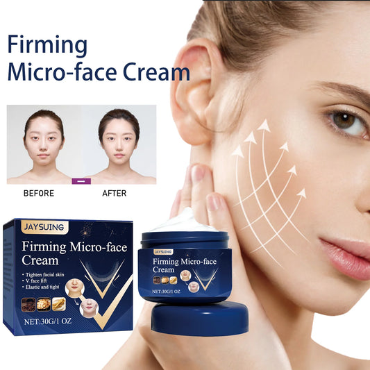 Youthful V Shape Lift Cream Contouring Tightening Chin Firming Anti-Sagging Facial Massage Cream